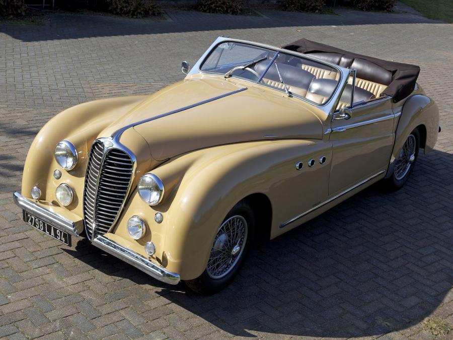  Delahaye 135 M Cabriolet par Letourneur & Marchand 1950 года  (фото 6 из 7)